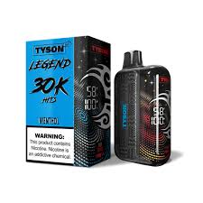 tyson - tyson 30k puff 5pack blue menthol